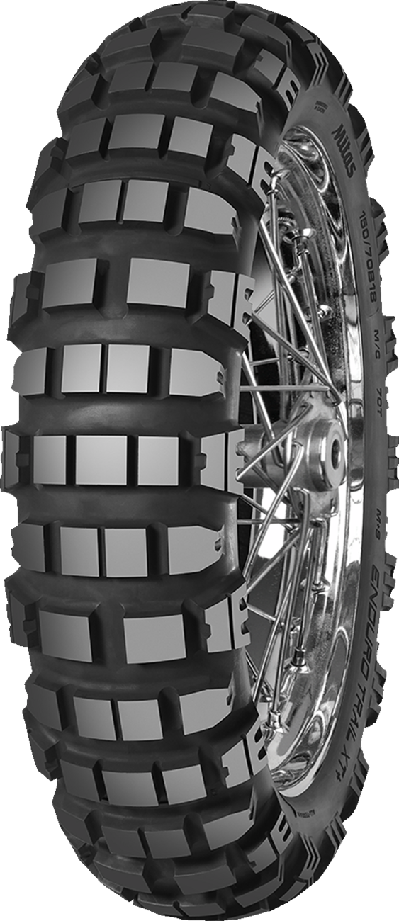 MITAS Enduro Trail-XT+ Dakar Rear Tire 150/70B17 for Dual Sport and Adventure Bikes
