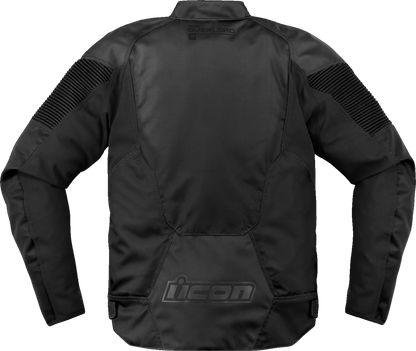 ICON Overlord3™ Jacket in Black, Size Large - Part Number 2820-6688