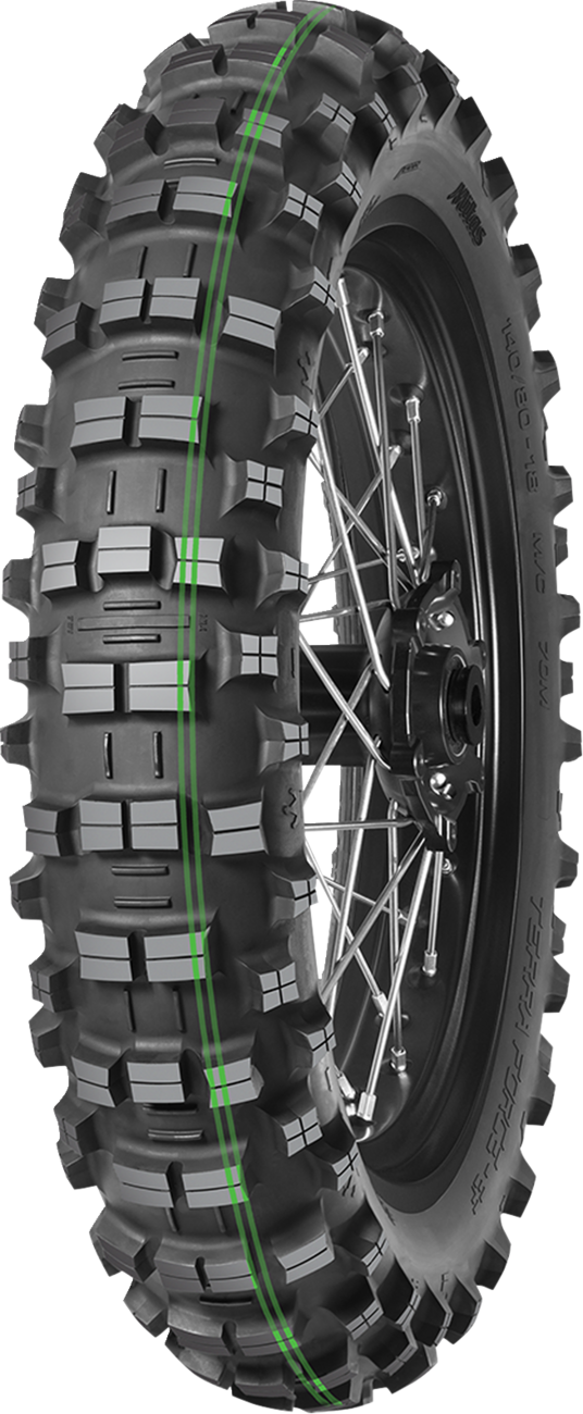 MITAS Terra Force-EF Pro Super Soft Rear Tire – 140/80-18 for Extreme Enduro and Off-Road Racing