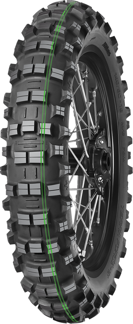 MITAS Terra Force-EF Pro Super Soft Rear Tire – 140/80-18 for Extreme Enduro and Off-Road Racing