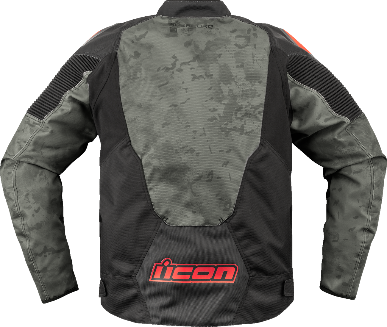 ICON Overlord3™ Magnacross Jacket - Gray Camo 2XL - Durable Motorcycle Outerwear with Impact Protection