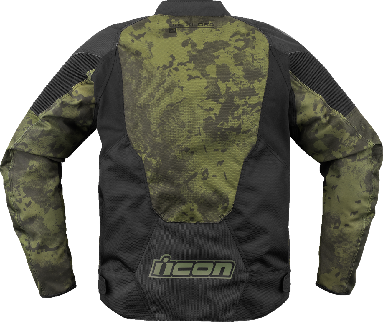 ICON Overlord3™ CE Magnacross Jacket - Green Camo, Medium (Part #2820-6719)