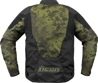 ICON Overlord3™ CE Magnacross Jacket - Green Camo, Medium (Part #2820-6719)