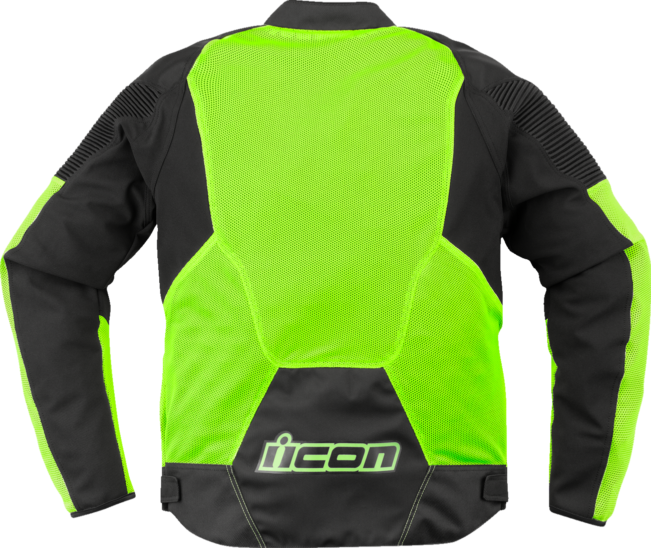 ICON Overlord3 Mesh™ Jacket Hi-Viz Yellow 3XL - Optimal Airflow and Impact Protection