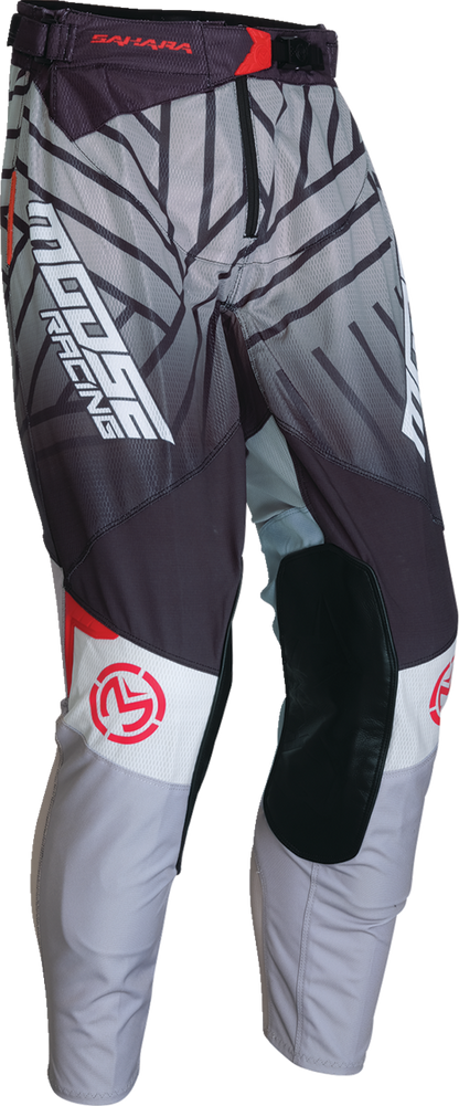 MOOSE OFFROAD Sahara Pants US 34 with Durable Knee Panels and Ventilated Polyester Mesh