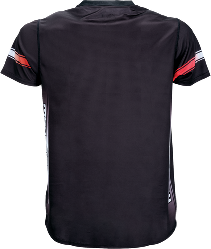 Moose Offroad Mountain Bike Short-Sleeve Jersey - Red/Black, Medium (Part No. 5020-0268)