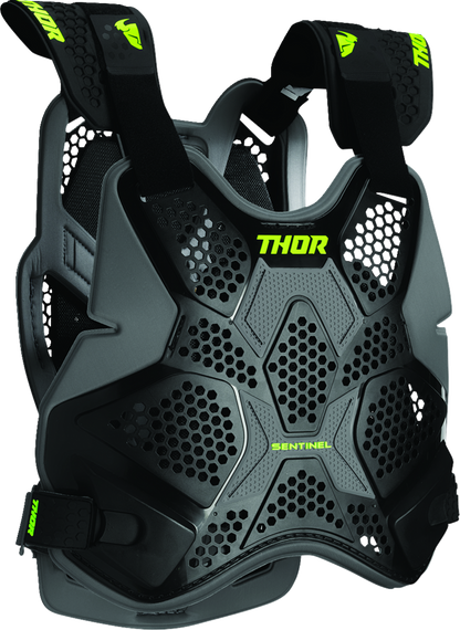 THOR Sentinel Pro Guard XL/2XL - Black with Adjustable Fit and Ventilation
