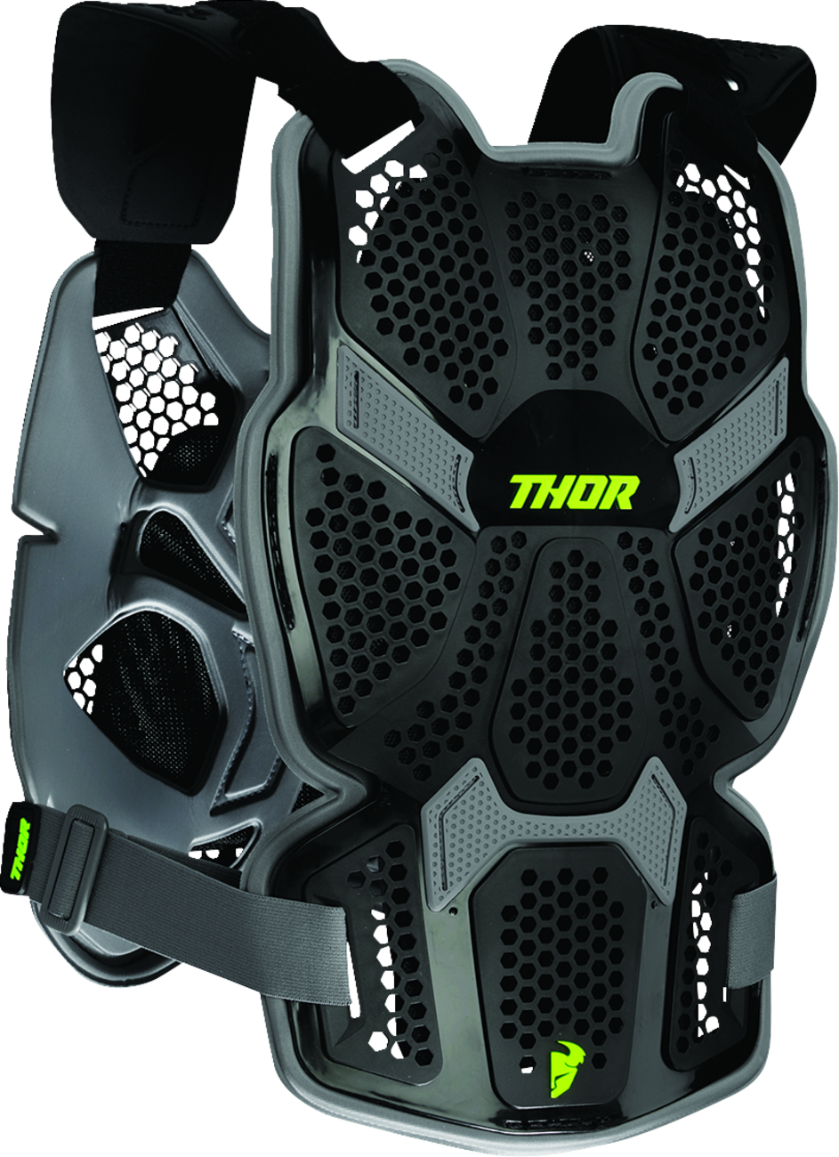 THOR Sentinel Pro Guard XL/2XL - Black with Adjustable Fit and Ventilation