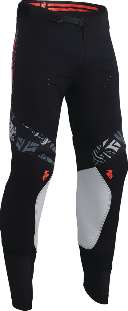 THOR Prime Aloha Pants - Black/Gray, US 34 - Model 2901-11387