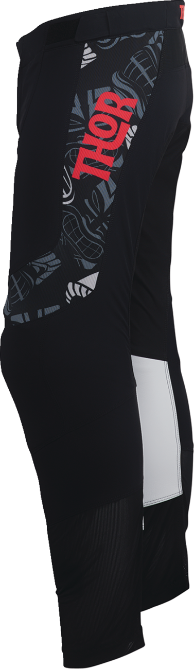 THOR Prime Aloha Pants Black/Gray US 33 by THOR - Part Number 2901-11386