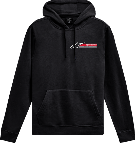 Alpinestars Par Pullover Hoodie - Black Medium, Part Number 1214-51808-10-M