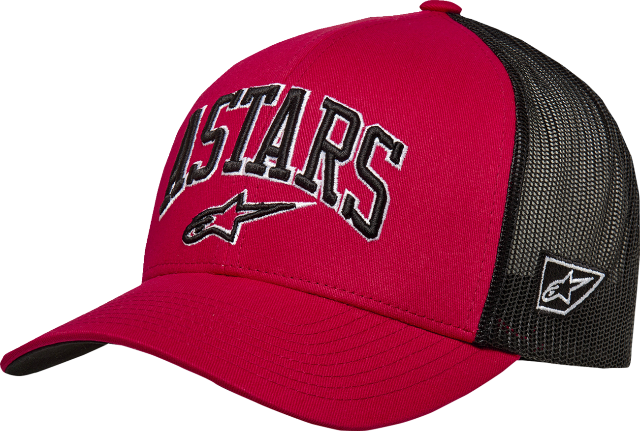 Alpinestars Dunker Hat - Red/Black, One Size, Part Number 1214-81717-3010-OS