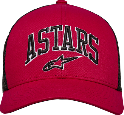 Alpinestars Dunker Hat - Red/Black, One Size, Part Number 1214-81717-3010-OS
