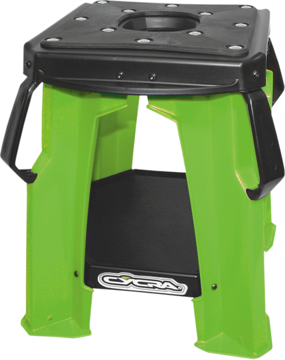 CYCRA Moto Stand Green 1CYC-2037-72UA for Motorcycle Maintenance and Support