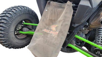 ALL BALLS Trail Bag - Black 82-4015 for Efficient Trail Trash and Gear Storage