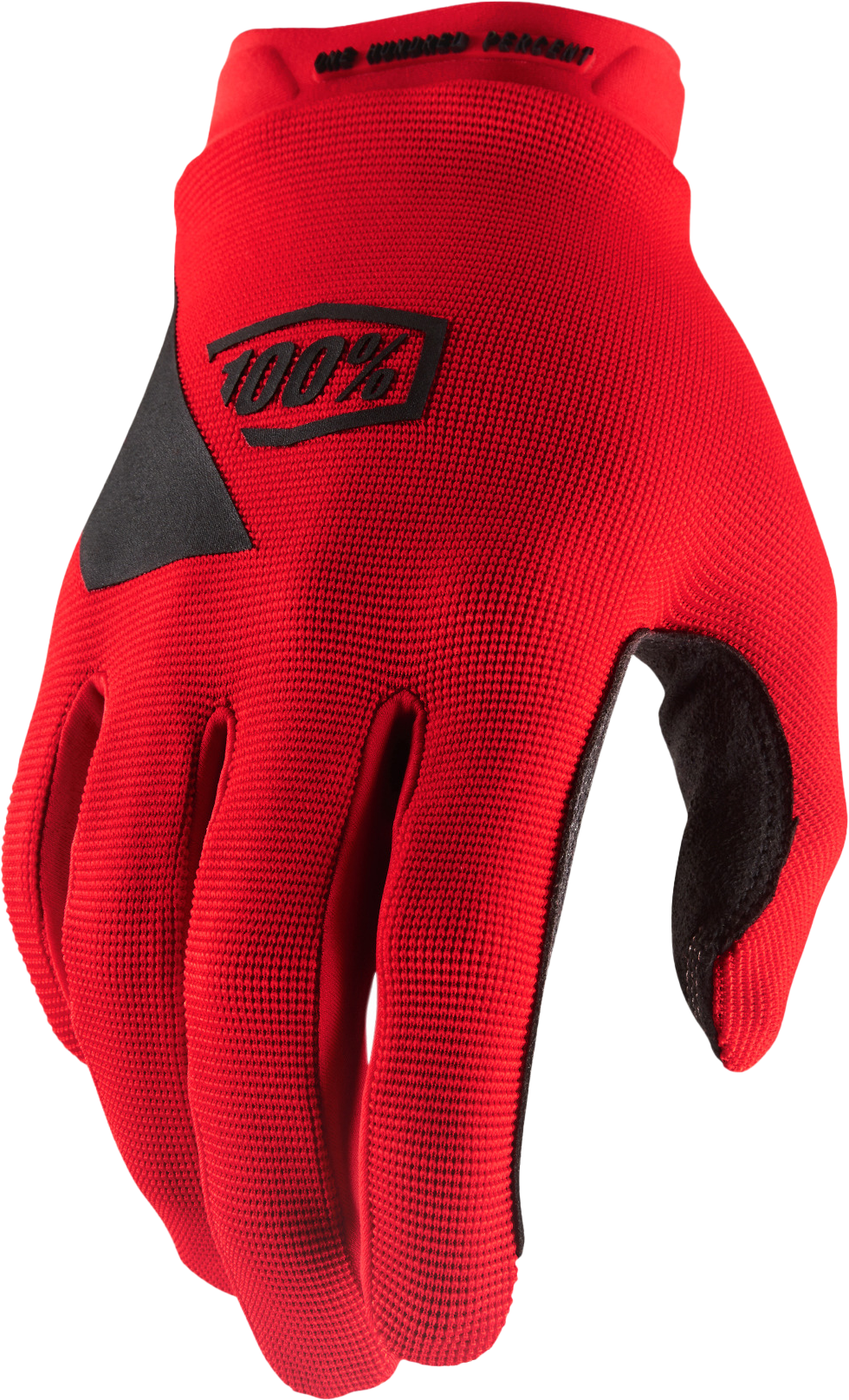 100% RIDECAMP Youth Motocross Gloves Red Md