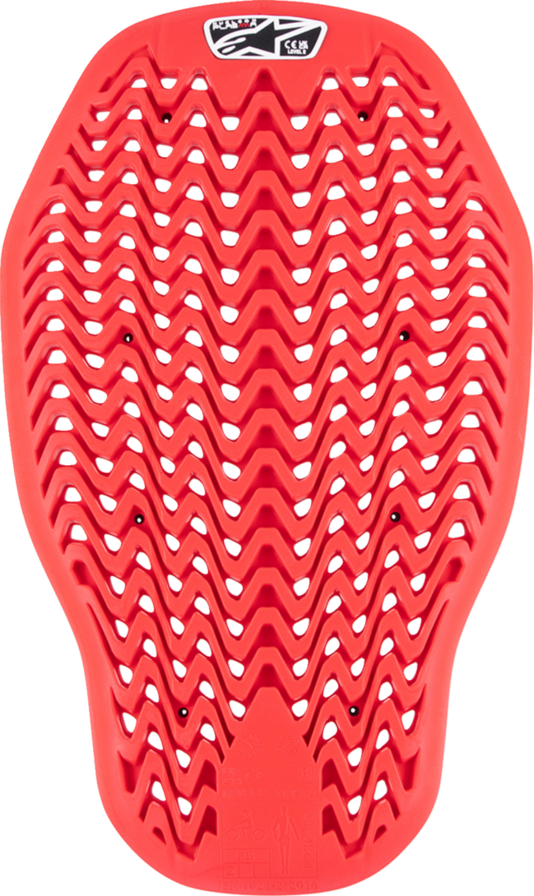 Alpinestars Nucleon Plasma Back Protector Insert - Large, Red/Black, Model 6526524-31-L