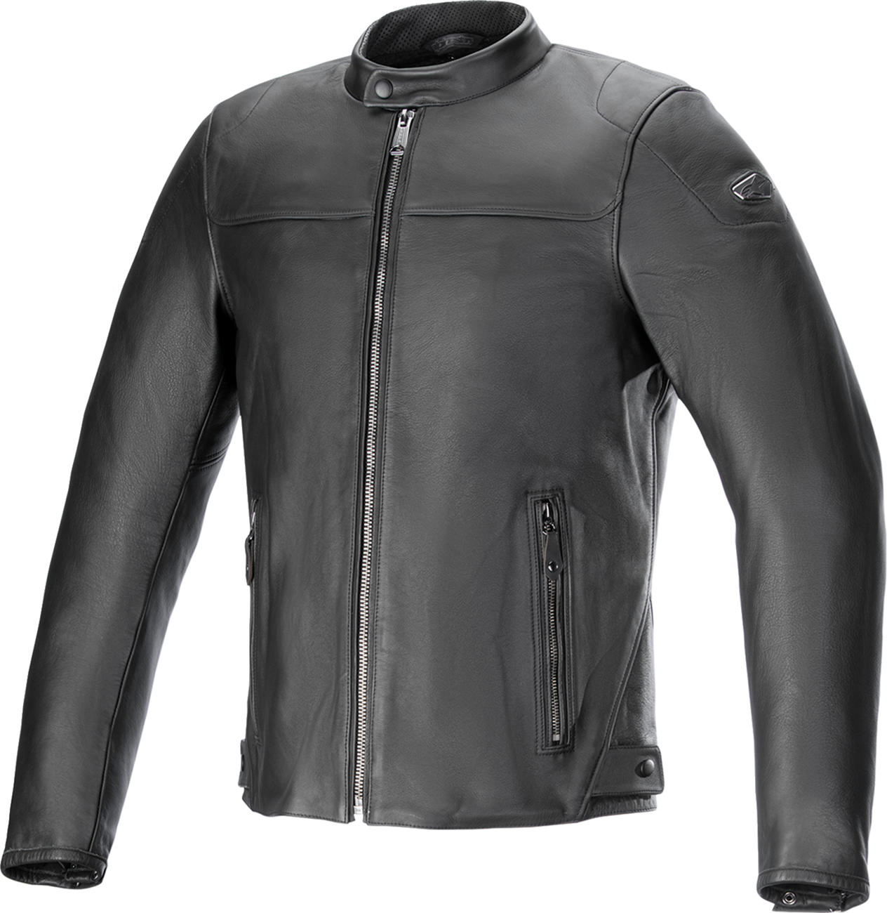 Alpinestars Blacktrack Leather Jacket 3XL – Versatile Motorcycling Gear with Detachable Thermal Vest and Armor Protection