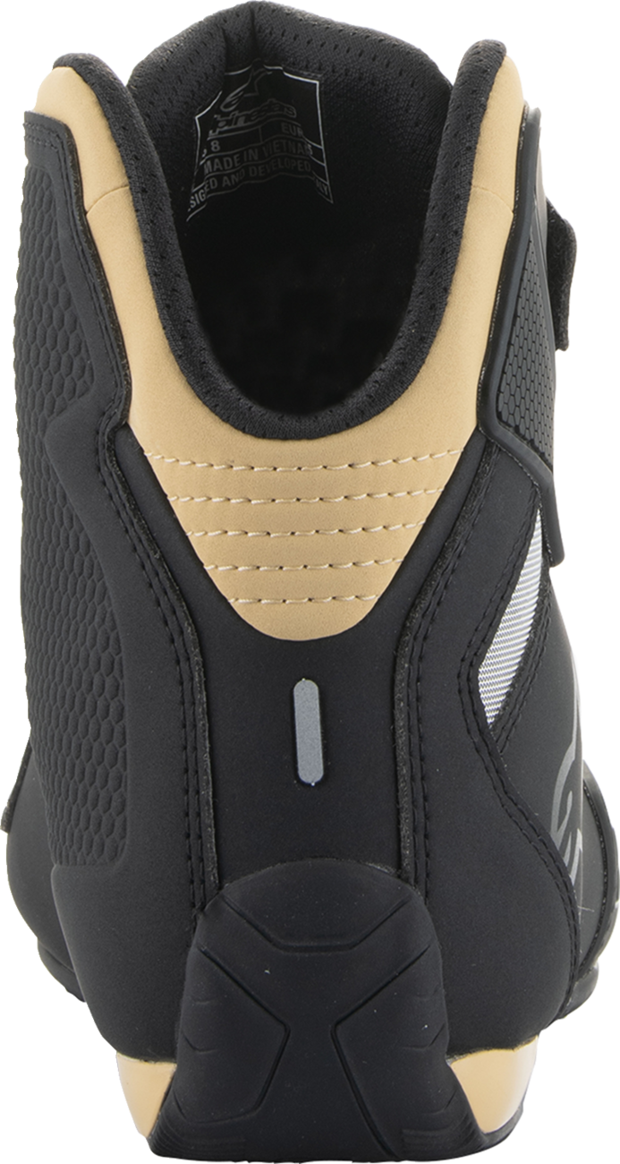 Alpinestars Stella Sektor Women’s Shoes - Black and Champagne, US 8 / EU 40, Part 2515719-1090-8