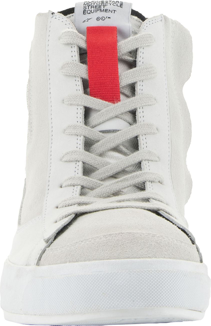 Alpinestars Stated Shoes White/Gray US 12 / EU 45.5 – Durable Urban Riding Footwear