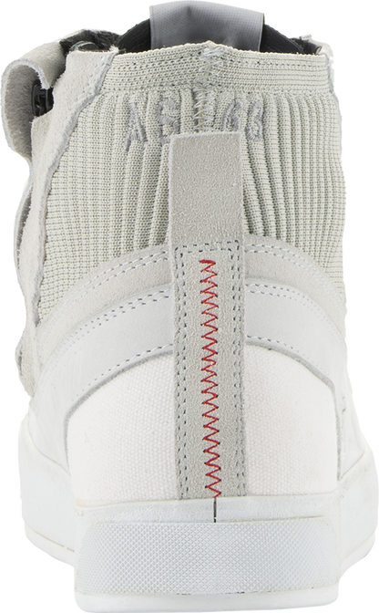 Alpinestars Stated Shoes White/Gray US 12 / EU 45.5 – Durable Urban Riding Footwear