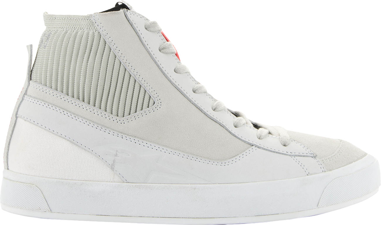 Alpinestars Stated Shoes White/Gray US 12 / EU 45.5 – Durable Urban Riding Footwear