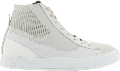 Alpinestars Stated Shoes White/Gray US 12 / EU 45.5 – Durable Urban Riding Footwear