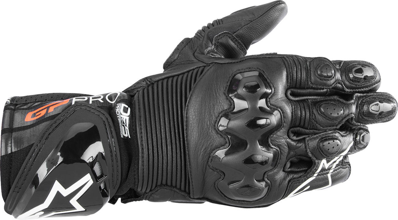 Alpinestars GP Pro R4 Gloves - Black, 2XL - High-Performance Racing Gauntlet Gloves