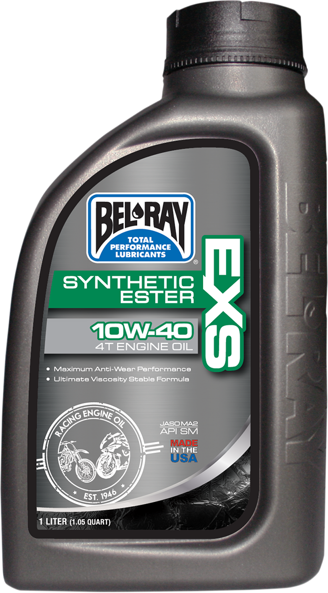 BEL-RAY EXS Synthetic 4T Oil 10W-40 - 1 Quart, Part Number 99161-B1LW