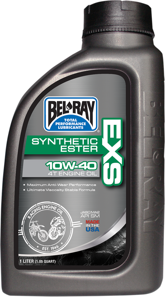 BEL-RAY EXS Synthetic 4T Oil 10W-40 - 1 Quart, Part Number 99161-B1LW