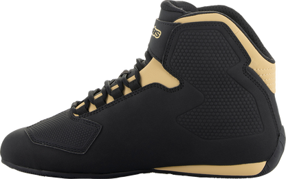 Alpinestars Stella Sektor Women's Shoes - Black and Champagne, US 11 / EU 43.5 (Part No. 2515719-1090-11)