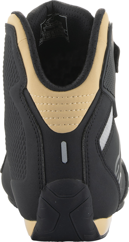 Alpinestars Stella Sektor Women’s Motorcycle Shoes - Black/Champagne US 42.5 / EU 42.5, Part 2515719-1090-10
