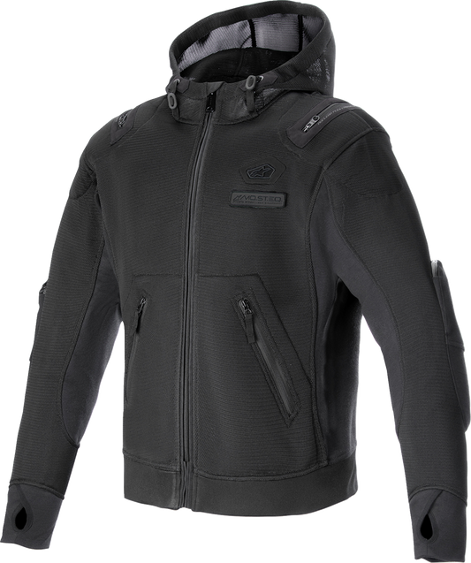 Alpinestars Moflow Air Tech Hoodie - Black, Size Small (Part #4202524-1100-S)