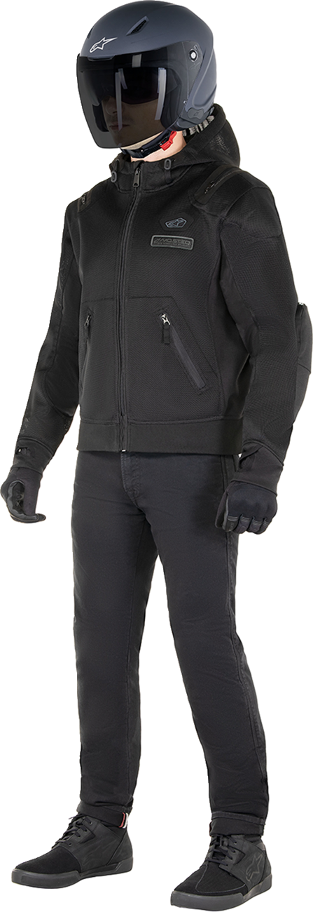 Alpinestars Moflow Air Tech Hoodie Black Medium (Part No. 4202524-1100-M)