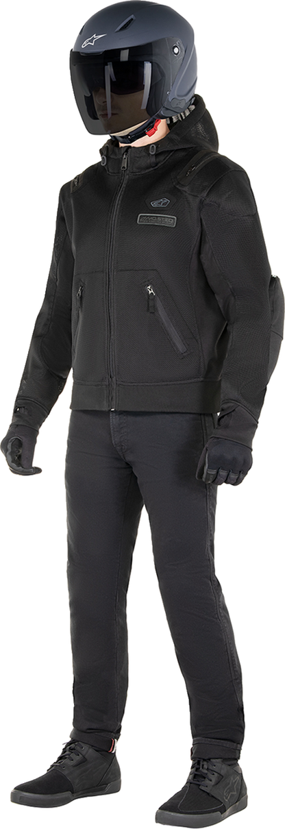 Alpinestars Moflow Air Tech Hoodie - Black, Size Small (Part #4202524-1100-S)