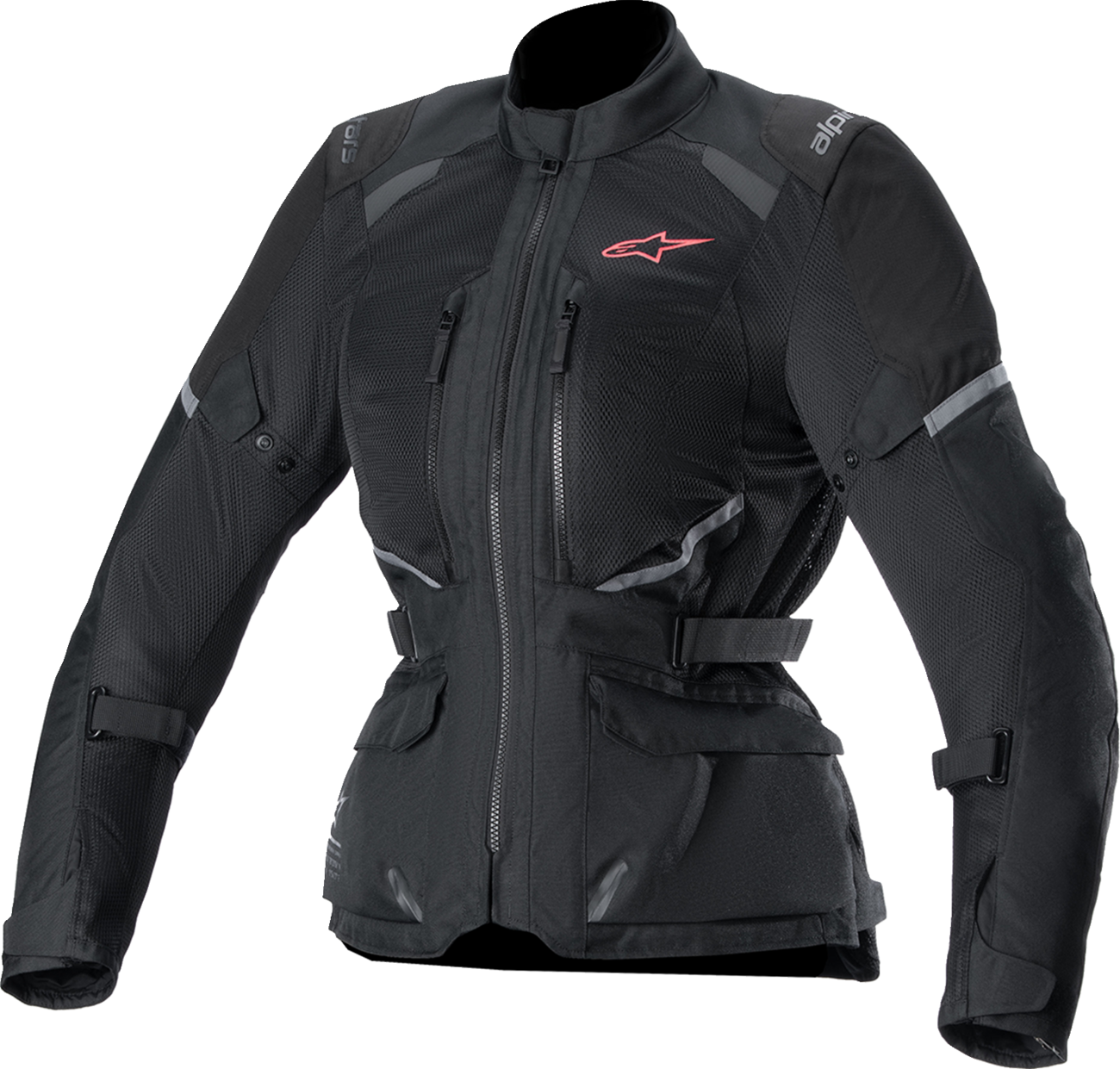 Alpinestars Stella Andes Air Drystar® Women's Touring Motorcycle Jacket - Black, Size XL