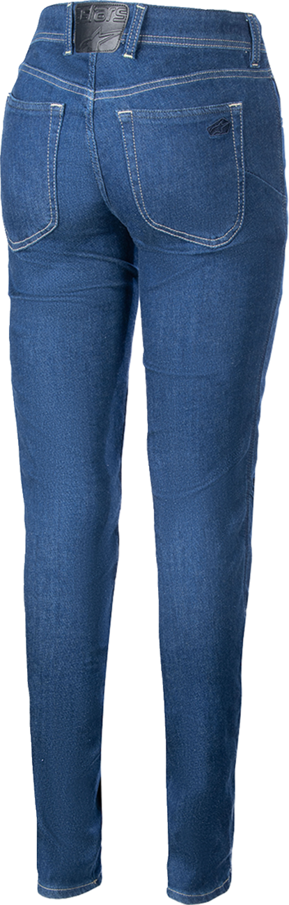 Alpinestars Daisy v3 Women's Riding Denim – Rinse Blue, US 34 / EU 48, Part 3338524-7202-34