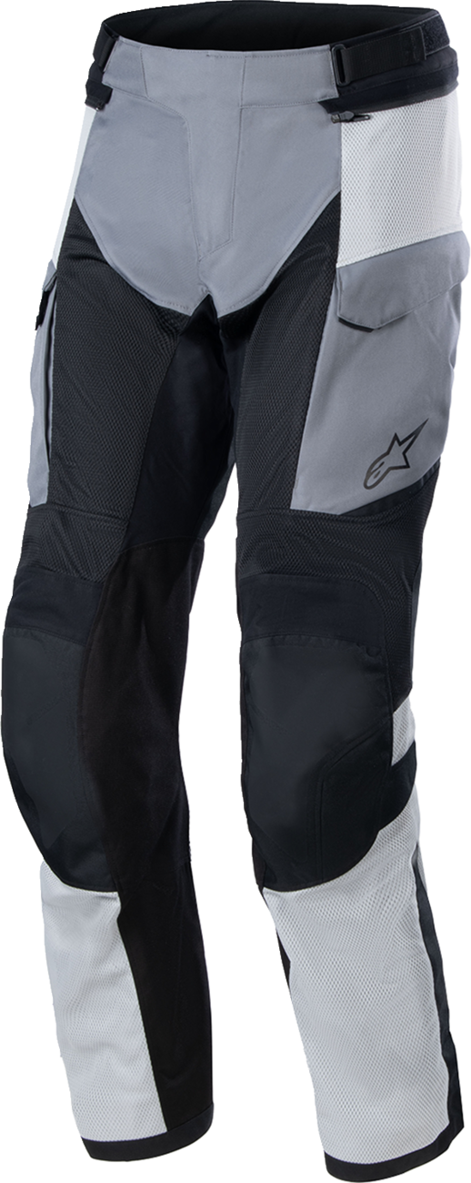 Alpinestars Andes Air Drystar® Pants - Ice Gray/Dark Gray/Black 3XL - Waterproof Breathable Motorcycle Riding Trousers