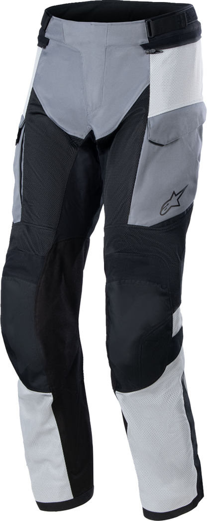 Alpinestars Andes Air Drystar® Pants - Ice Gray/Dark Gray/Black 3XL - Waterproof Breathable Motorcycle Riding Trousers