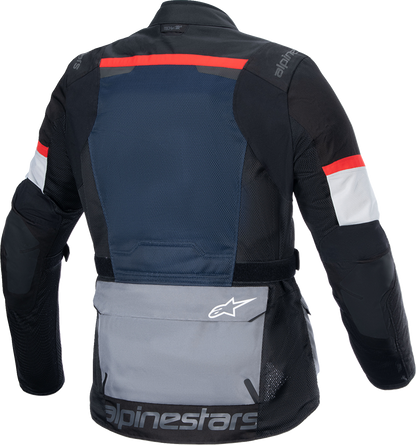 Alpinestars Andes Air Drystar® Jacket - Deep Blue/Black/Ice Gray, Large