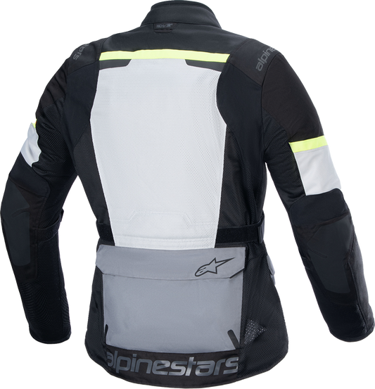 Alpinestars Andes Air Drystar® Jacket - Ice Gray/Dark Gray/Black, XL (Part #3207924-9191)