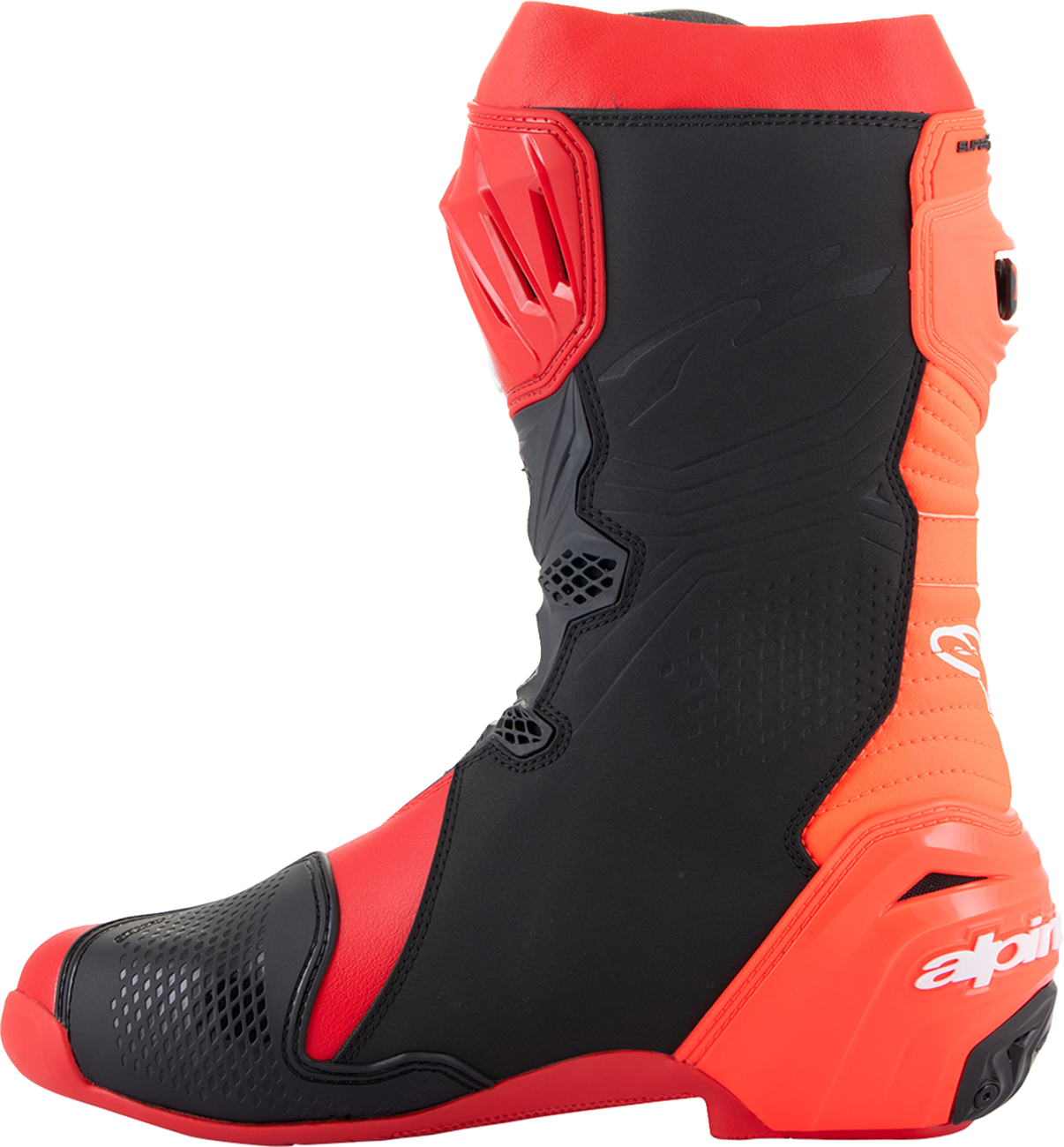 Alpinestars Supertech R Boots - Red, US 12.5 / EU 48 (Part Number 2220021-3029-48)
