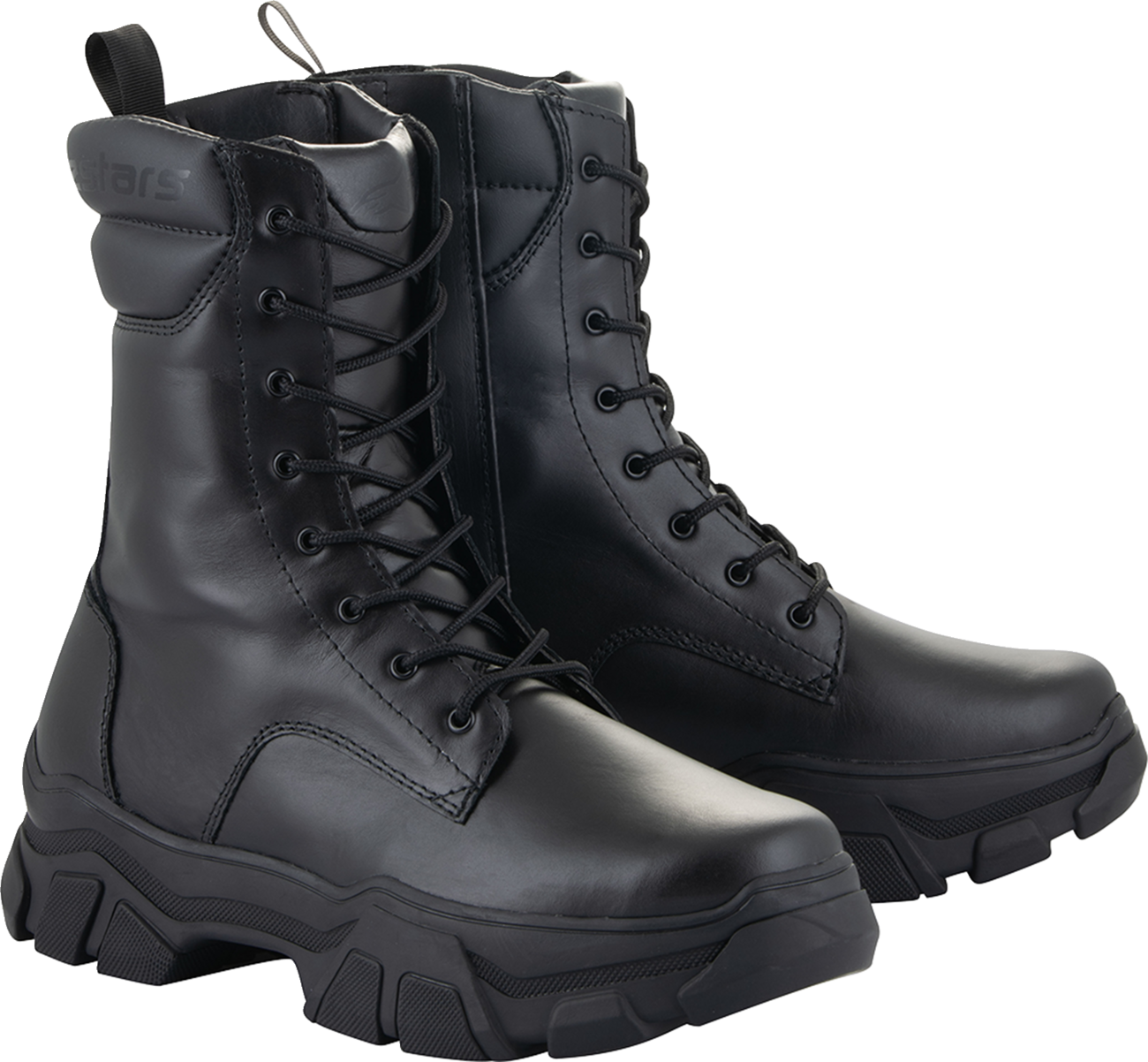 Alpinestars Women's Ava Boots Black EU 43 - Durable Leather Motorcycle Footwear with Impact Protection