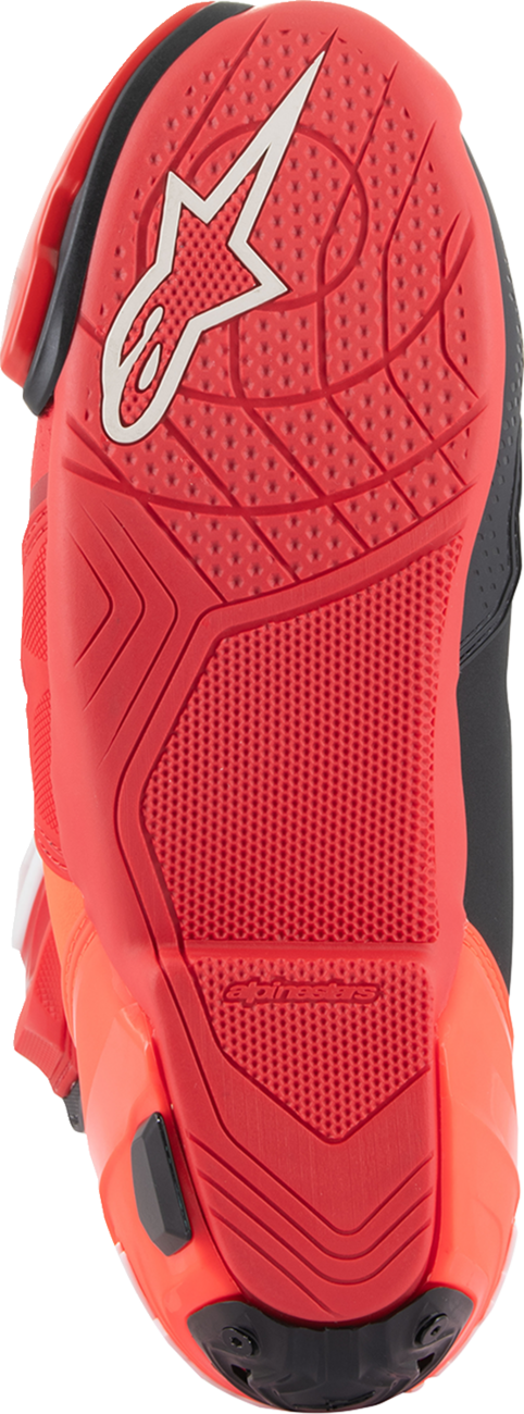Alpinestars Supertech R Boots - Red, US 12.5 / EU 48 (Part Number 2220021-3029-48)