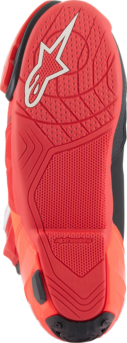 Alpinestars Supertech R Boots - Red, US 12.5 / EU 48 (Part Number 2220021-3029-48)