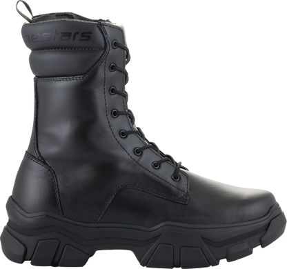Alpinestars Women's Ava Boots Black EU 43 - Durable Leather Motorcycle Footwear with Impact Protection
