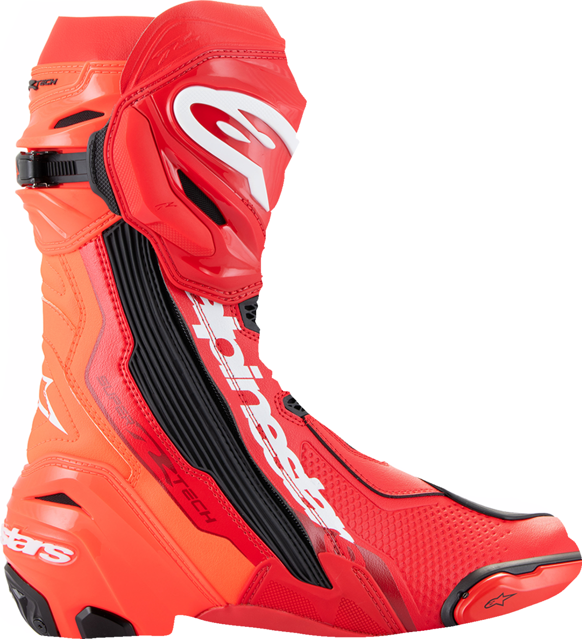 Alpinestars Supertech R Boots - Red, US 12.5 / EU 48 (Part Number 2220021-3029-48)