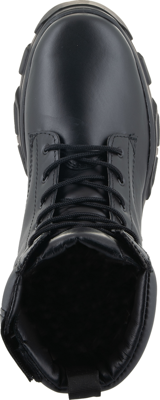 Alpinestars Women's Ava Boots Black EU 43 - Durable Leather Motorcycle Footwear with Impact Protection