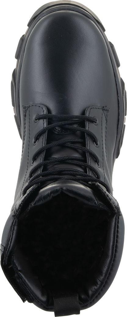 Alpinestars Women's Ava Boots Black EU 43 - Durable Leather Motorcycle Footwear with Impact Protection