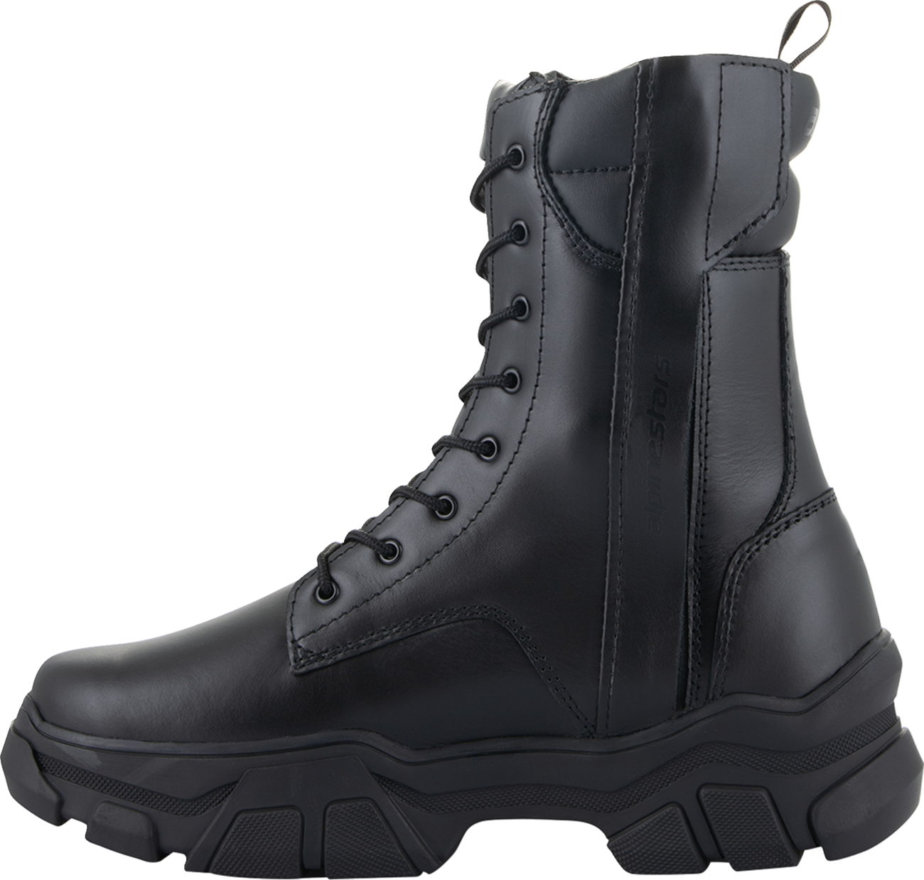 Alpinestars Women's Ava Boots Black EU 43 - Durable Leather Motorcycle Footwear with Impact Protection
